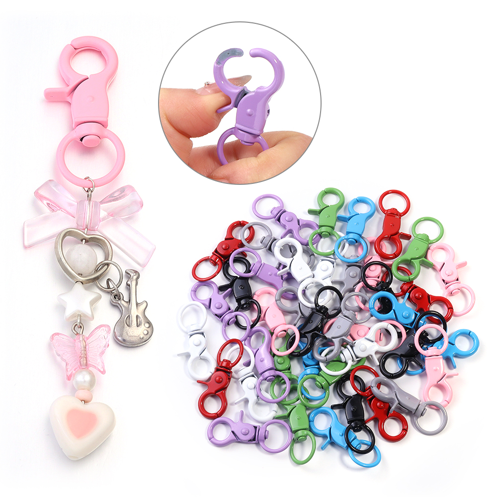 5Pcs/Lot Colorful Swivel Lobst – обзор и цена Jewelry Making Pins