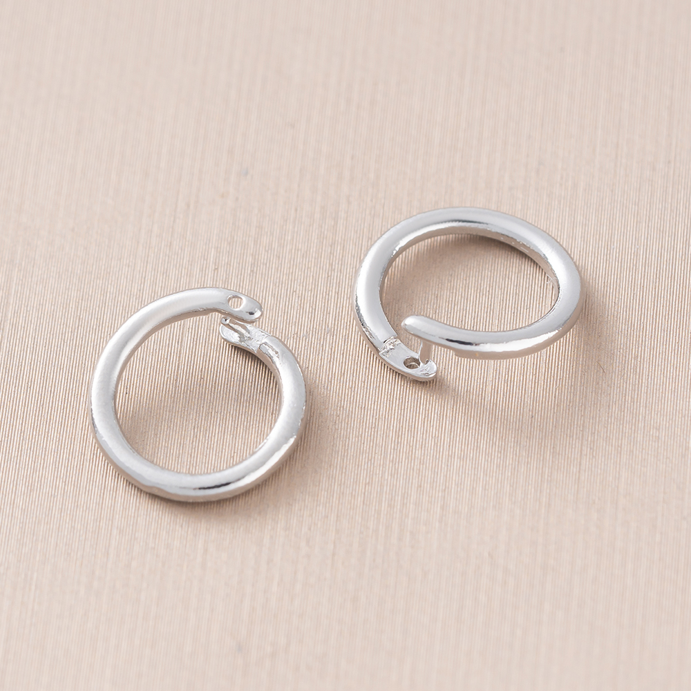 10pcs 18K Gold Plated Brass Lo – обзор и цена Jewelry Making Closed Jump Rings