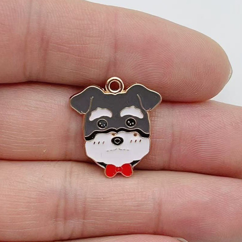 12pcs cartoon pet spotted dog  – обзор и цена Jewelry Making Jewelry