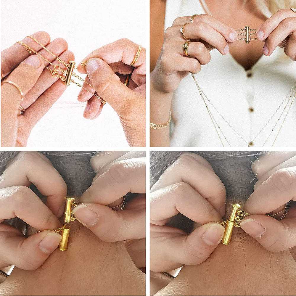 2pcs Multi Strand Necklace Lay – обзор и цена Jewelry Making Pins