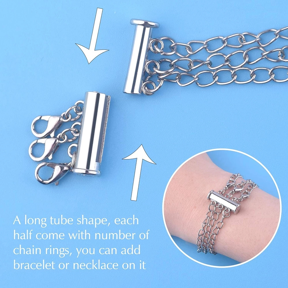 2pcs Multi Strand Necklace Lay – обзор и цена Jewelry Making Pins