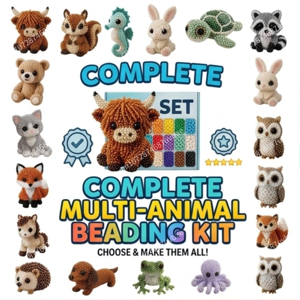 Educational DIY Animal Bead Se – обзор и цена Jewelry Making Kits For Kids