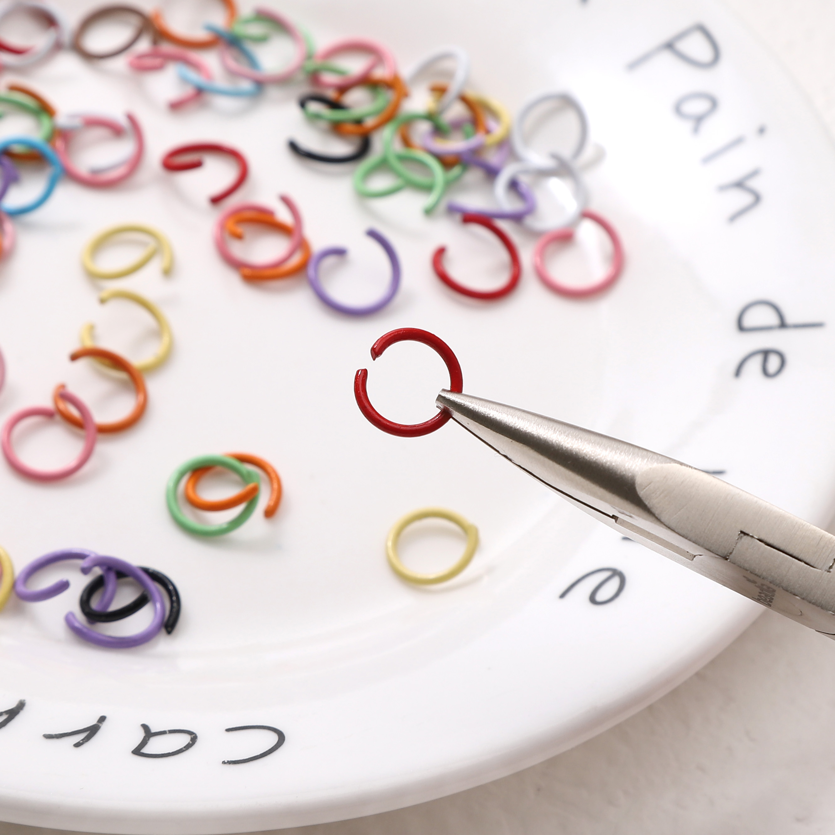 50Pcs/lot 10mm Colorful Iron S – обзор и цена Jewelry Making Closed Jump Rings