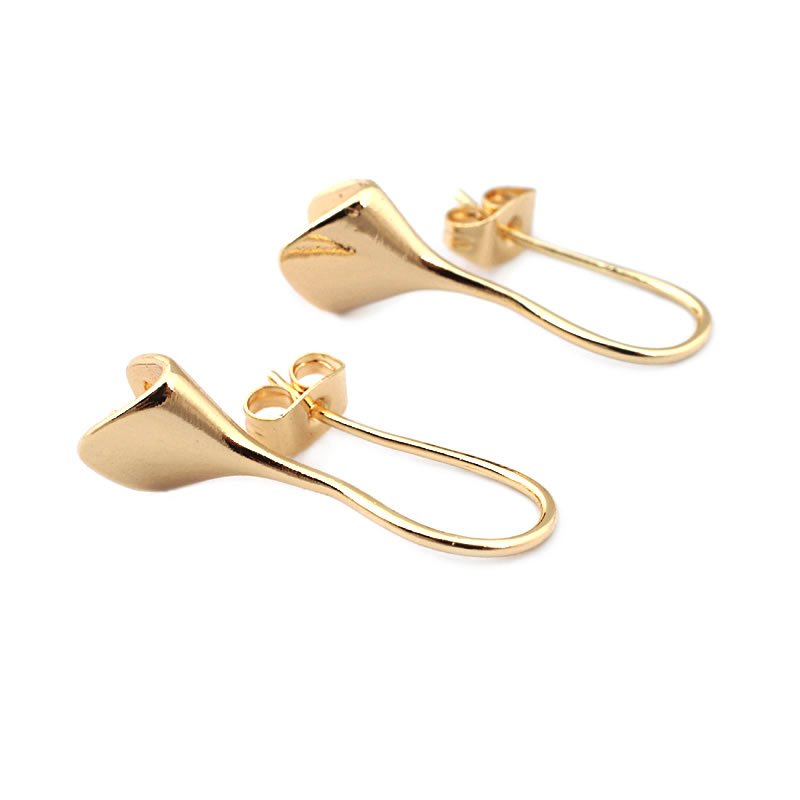 18K Gold Color Brass Can fit H – обзор и цена Jewelry Making Pieces