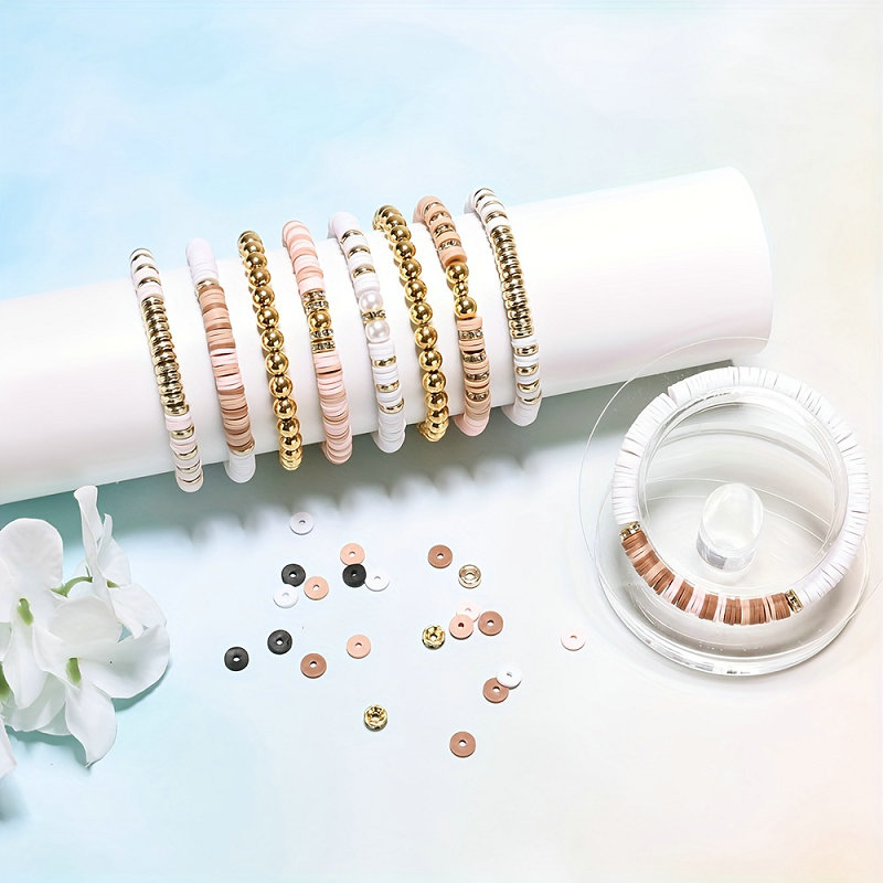 Style DIY Clay Beads Bracelet  – обзор и цена Jewelry Making Kits For Kids