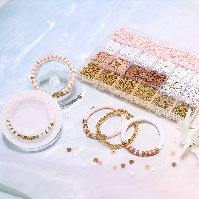 Style DIY Clay Beads Bracelet  – обзор и цена Jewelry Making Kits For Kids