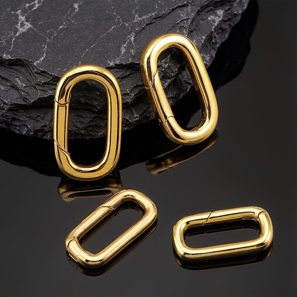 2pcs 18K Gold Plated Filled Ov – обзор и цена Jewelry Making Pins