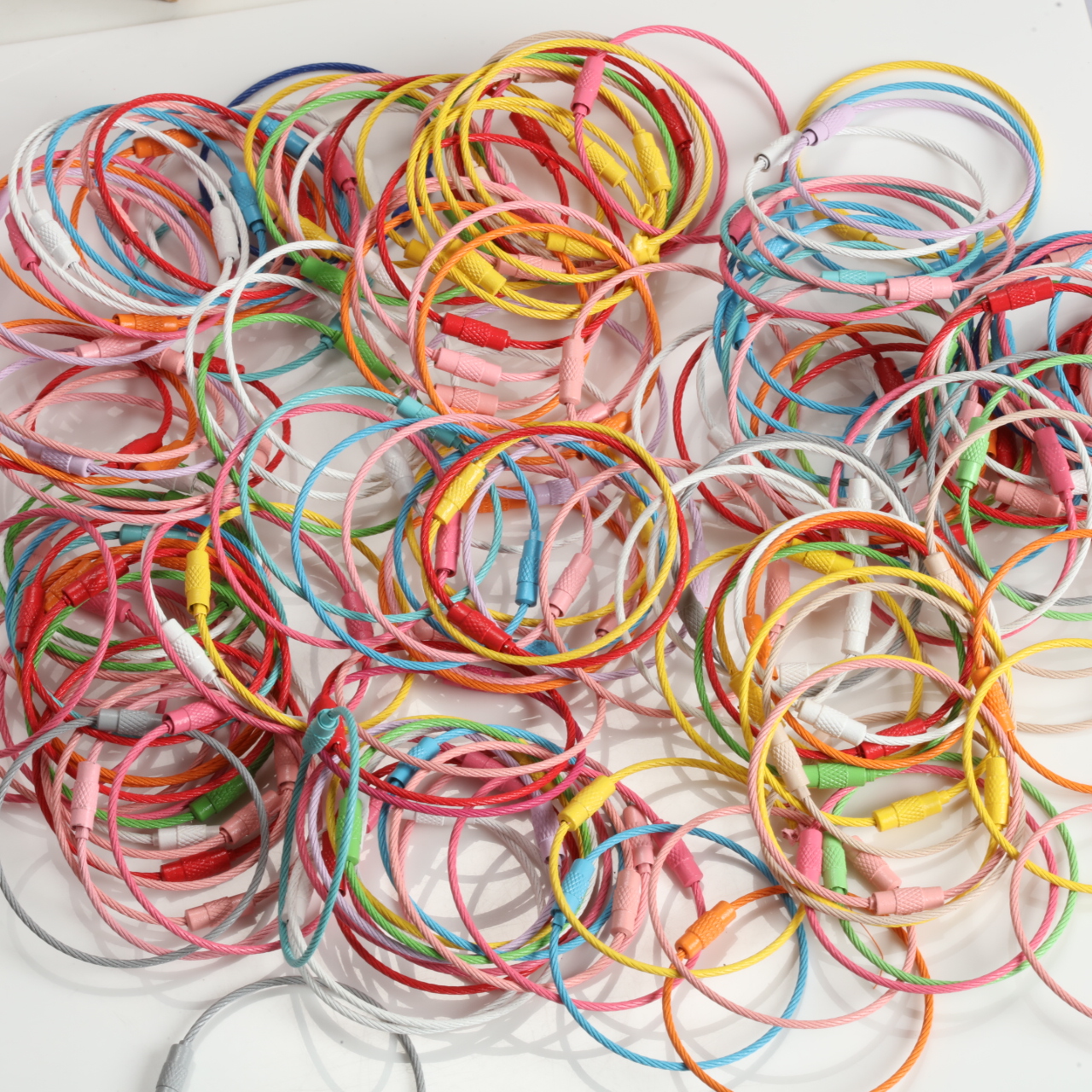 Multicolor Paint Coated Steel  – обзор и цена Jewelry Making Closed Jump Rings